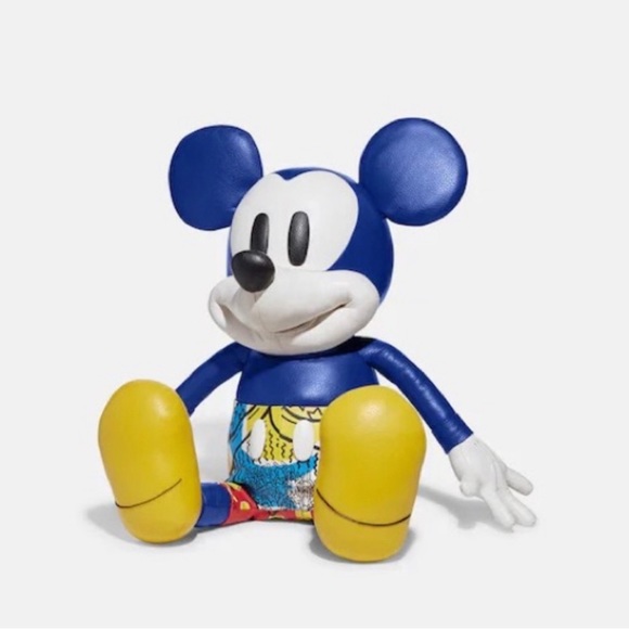 New Coach Disney Mickey Mouse X Keith Haring Medium Collectible - Picture 1 of 6